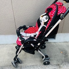ミニーちゃん　ベビーカーの画像