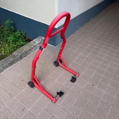 ※受け渡し予定者決定済み　バイクメンテナンススタンドの画像