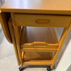 ★停止中★キッチンワゴン　ニトリの画像