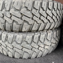 軽カー用14インチマッドタイヤアルミセット！の画像