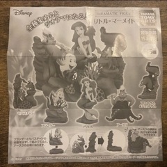 リトルマーメイド　セバスチャン　ガチャガチャの画像