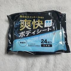 ボディシートまとめの画像