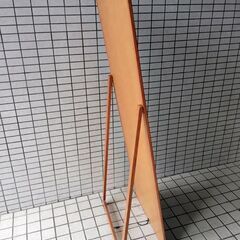 全身ミラー 大型 全身鏡 姿見 木製フレーム 鏡 カガミ 幅60cm～高さ160㎝ ミラー 札幌市 中央区 南12条の画像