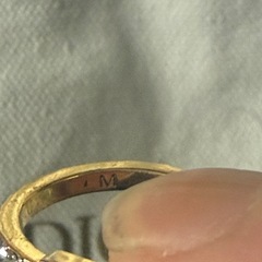 DIOR指輪の画像