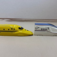 淡路屋 陶器お弁当箱 ドクターイエロー＆かがやきの画像