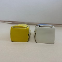 淡路屋 陶器お弁当箱 ドクターイエロー＆かがやきの画像