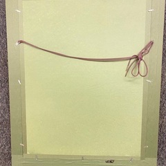 額装 絵画 花瓶の花 リトグラフ 版画 アンティーク風 フレーム付 インテリア アート 美術品の画像