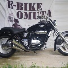 H119 HONDA　VツインMagna250　カスタム外装　ブラックメタリック　全塗装・整備済の画像