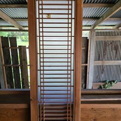 曇りガラス欄間（細長）の画像