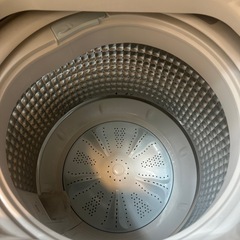 【美品】AQUA(AQW-S6N)洗濯機6kg【2023年製】【メーカー保証期間あり】の画像