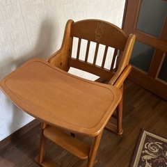 ミッフィーの子ども用椅子