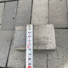 銀黒レンガ　家庭菜園などで の画像