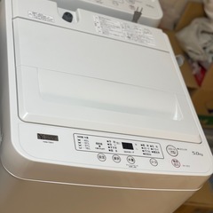 送料・設置込み可　洗濯機　5kg ヤマダ　2022年【分解クリーニング済み】の画像