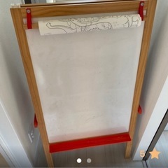 IKEA 黒板 ホワイトボードの画像
