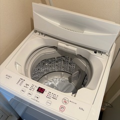 ヤマダ RORO 洗濯機　YWM-T60L 6.0kg  2025年製　高年式　ヤマダ電機　美品 
の画像