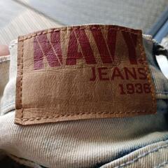 NAVYジーンズ。🏄ウォッシュ加工の画像