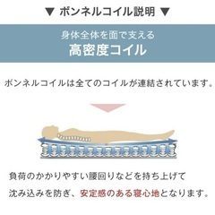 【美品】シングルマットレスの画像