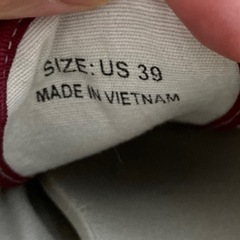 スニーカー　24.5cmの画像