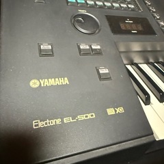 【電源・稼働確認済】エレクトーン EL500 本体　椅子　の画像