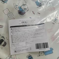 スヌーピー トートバッグと巾着袋の画像