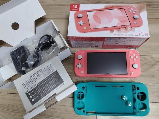 スイッチライトピンク (たぬ ) 倉敷のポータブルゲームの中古