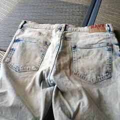 NAVYジーンズ。🏄ウォッシュ加工の画像