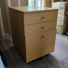 無印良品　3段引き出しの画像