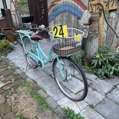 【5373】子供車　24インチ　6,100円（防犯・税込）の画像