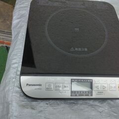 IH卓上電子蝶理器：単体：独身者向き：パナソニック：型：KZ-PH３３：良品：の画像