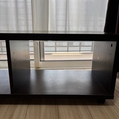 ★7月中★テレビボード　中板2枚　キャスター付きの画像
