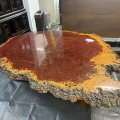 送料込み！ 花梨 座卓 ローテーブル 一枚板 天然木 花梨 瘤杢 天然木 一枚板 座卓 ローテーブル - メルカリ