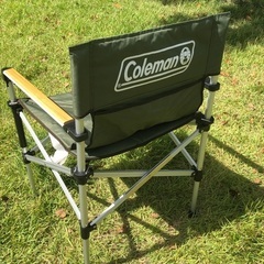 （取引中）Coleman 2WAY キャプテンチェア　椅子　キャンプ用品　アウトドア　コールマンの画像