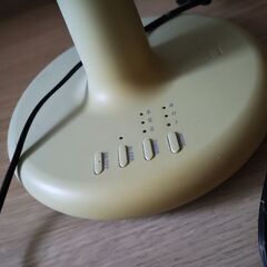 プラスマイナス0 卓上扇風機の画像