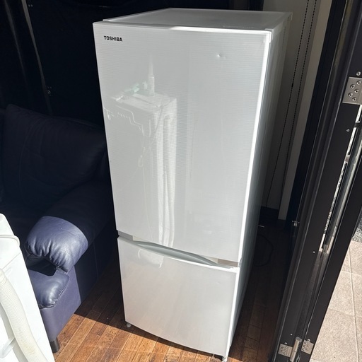 TOSHIBA 2ドア冷凍冷蔵庫 18年製  153L