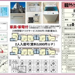 🎋契約金17,000円キャンペーン🎋契約月の賃料無料‼️さらに、...