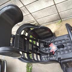 電動自転車前後チャイルドシート付きの画像