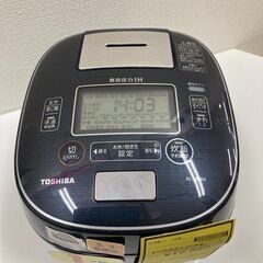 J5507【リユースのサカイ柏店】 TOSHIBA　トウシバ　5.5合炊き圧力IH炊飯ジャー　RC-10VXN　2020年製　クリーニング済み　参考価格71,280円の画像