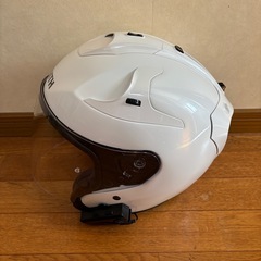 バイク　ジェットヘルメット　の画像