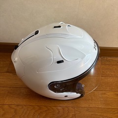 バイク　ジェットヘルメット　の画像
