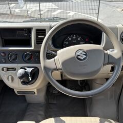 ご成約有難う御座いました。【総額コミコミ】広島発プライムゲート車検令和8月6月25日まで！実走行５万ｋｍ台！H18年エブリィバン　ＰＡハイルーフ　タイミングチェーン　軽バン　内装状態⭕️の画像