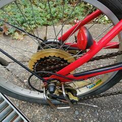 折りたたみ20インチ自転車の画像