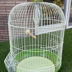 丸型鳥カゴの画像