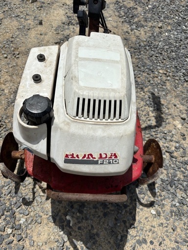 ホンダこまめＦ２１０　移動車輪付き　最大2.4馬力 管理機 耕運機 こまめ 作動品