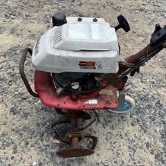ホンダこまめＦ２１０　移動車輪付き　最大2.4馬力 管理機 耕運機 こまめ 作動品の画像
