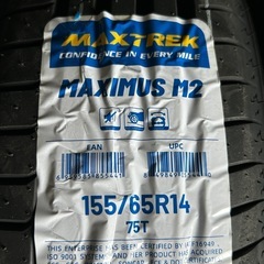 155/65R14 新品４本全てコミコミ価格🛞MAXTREK M2の画像