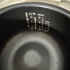 SHARP　炊飯器　3合の画像