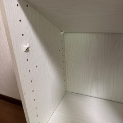 カラーボックス　ホワイトの画像