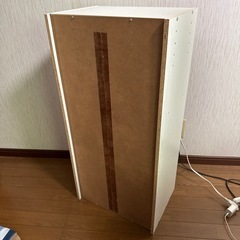 カラーボックス　ホワイトの画像