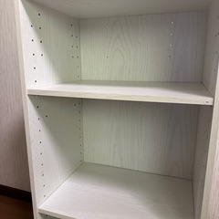 カラーボックス　ホワイトの画像