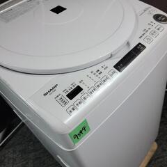 9544‼️関西エリア配送設置可🙌‼️乾燥機能付き✨2021年製✨SHARP 8kg / 4.5kg 洗濯機 インバーター付き静音モデルの画像